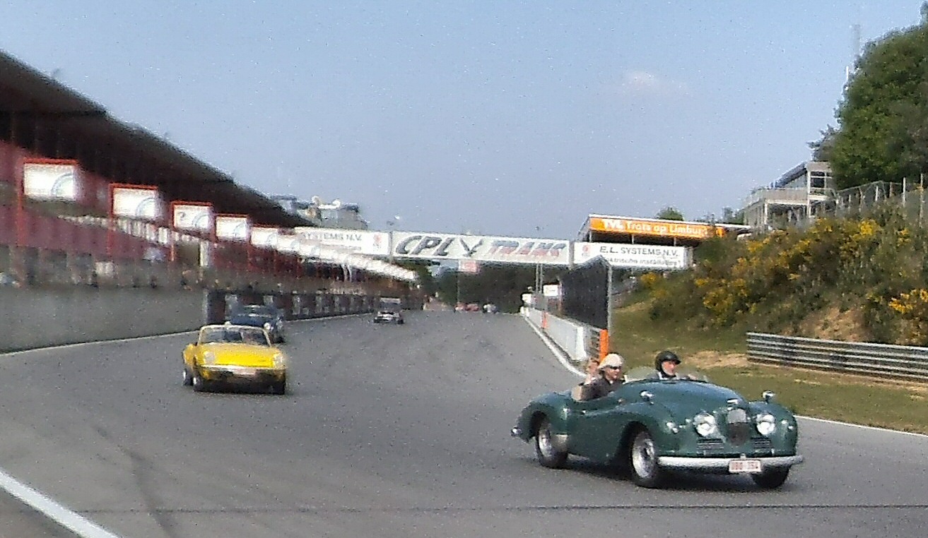 Jowett Jupiter at Zolder  racing in 2013